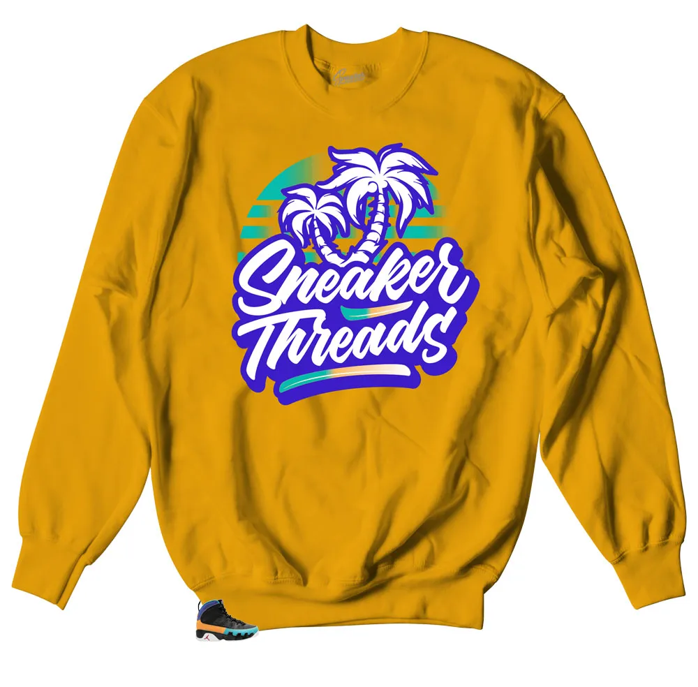 Retro 9 Dream It ST Palms Sweater