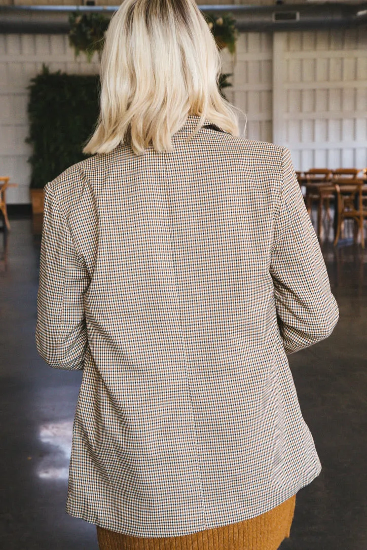 Show Business Plaid Blazer | Blank NYC