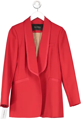 Tara Jarmon Red Blazer Jacket UK L