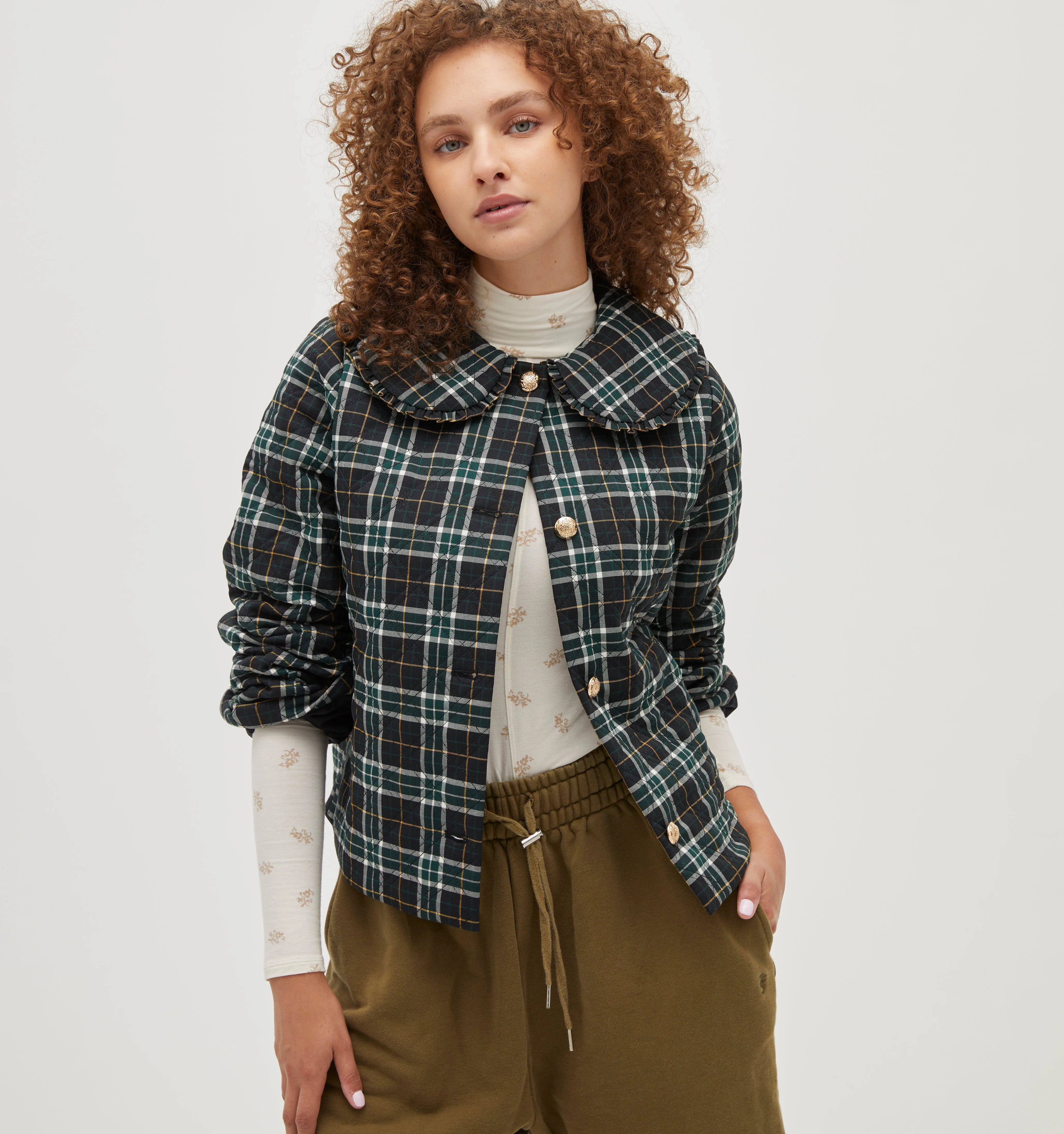 The Blake Jacket - Green Wallace Plaid