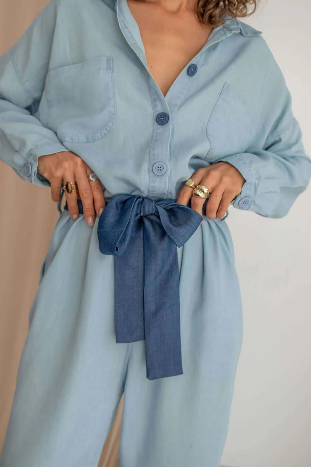 THE JUMPSUIT | PALE BLUE