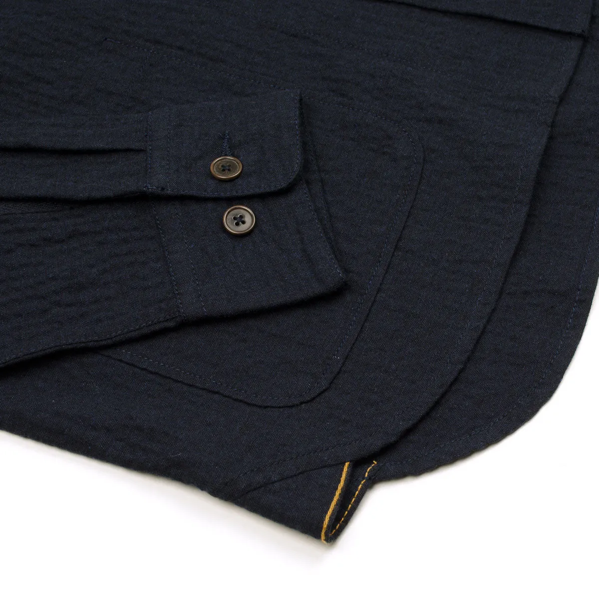 Universal Works - Travail Overshirt Ospina Cotton - Dark Navy