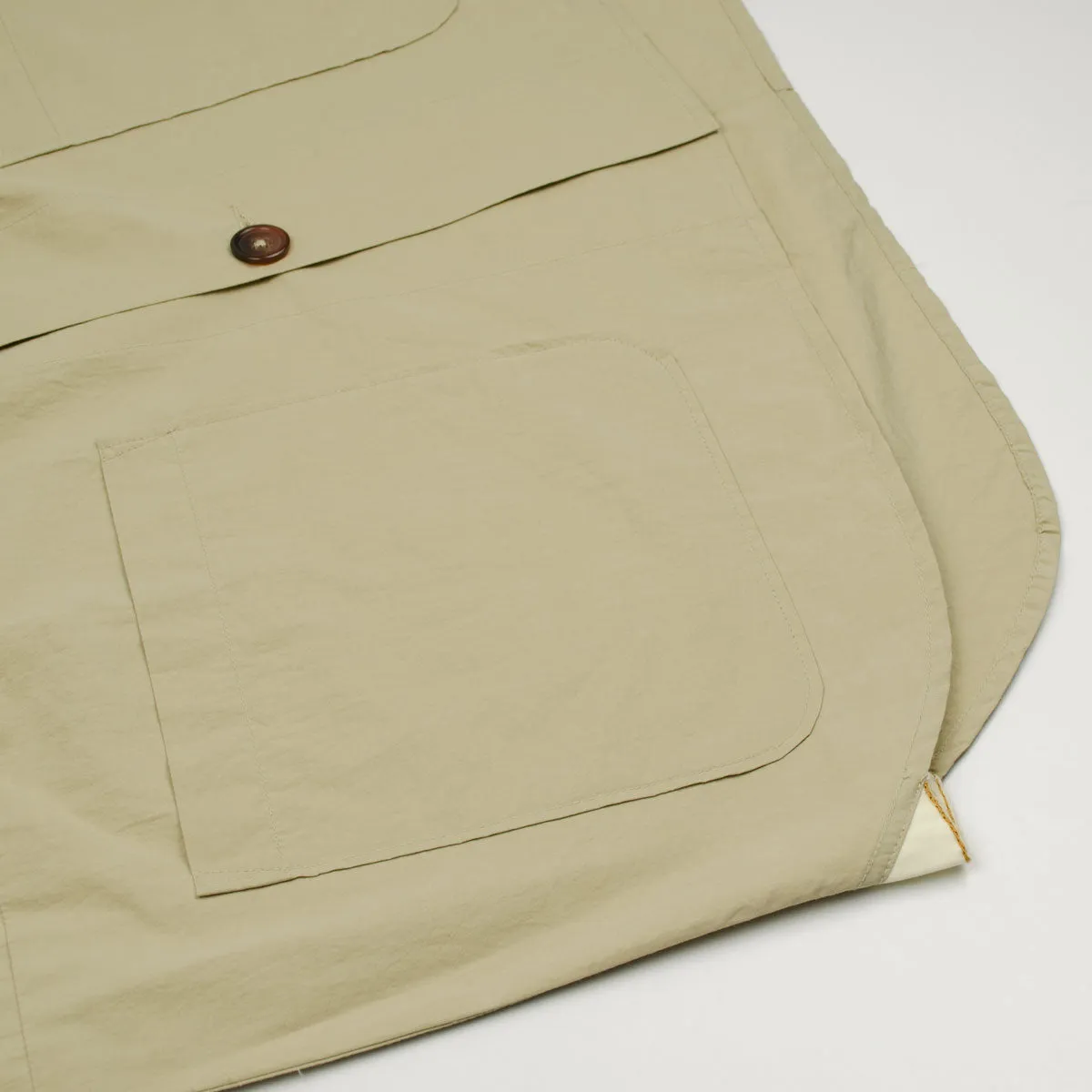 Universal Works - Travail Shirt Typewriter Cotton - Sand