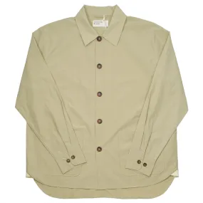 Universal Works - Travail Shirt Typewriter Cotton - Sand