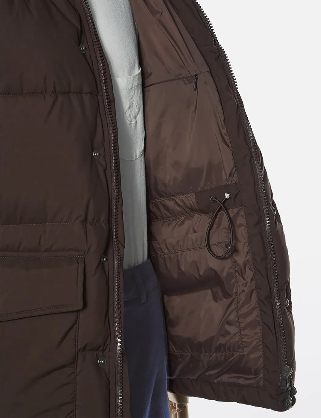 Universal Works x Pyrenex Down Jacket - Seal Brown