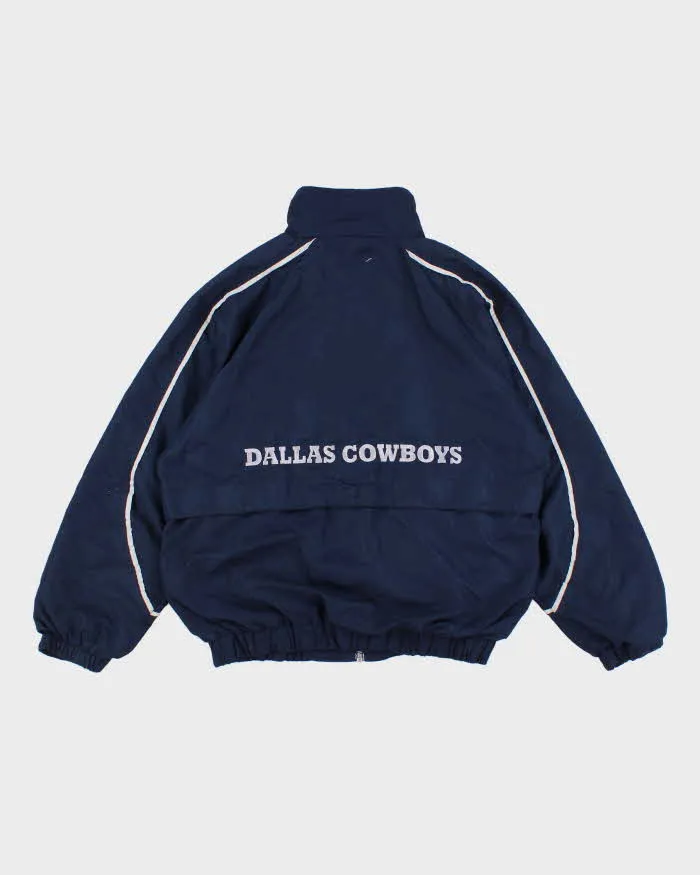 Vintage Womens NFL Auri X Dallas Cowboys Zip-Up Track Jacket - Size Medium