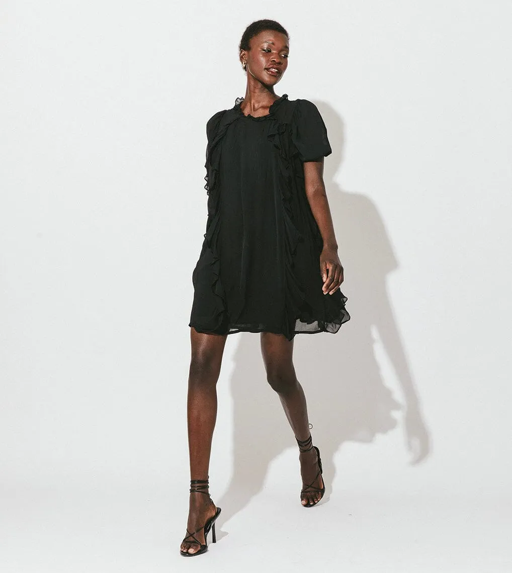 Wallis Mini Dress | Black