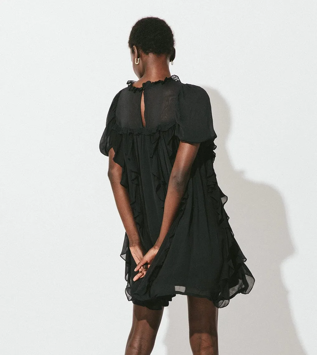 Wallis Mini Dress | Black