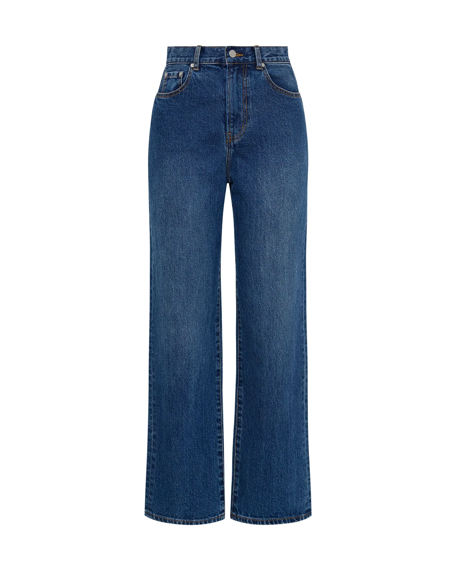 WIDE LEG JEAN - DARK INDIGO